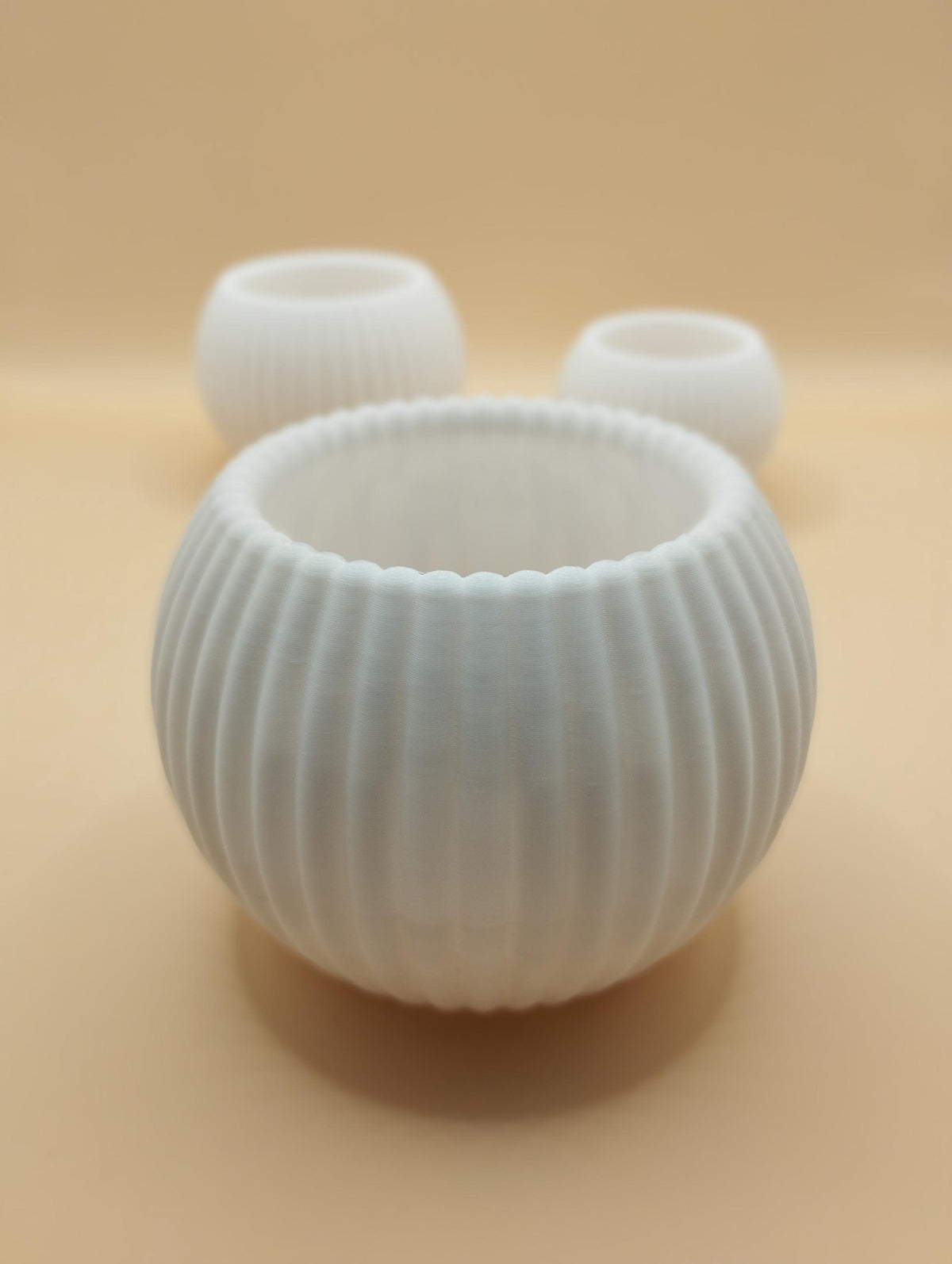 Modern LED Tea Light Holder, Candle Holder in Three Sizes, Minimalist Home Decor, Decorative Table and Shelf Ornament