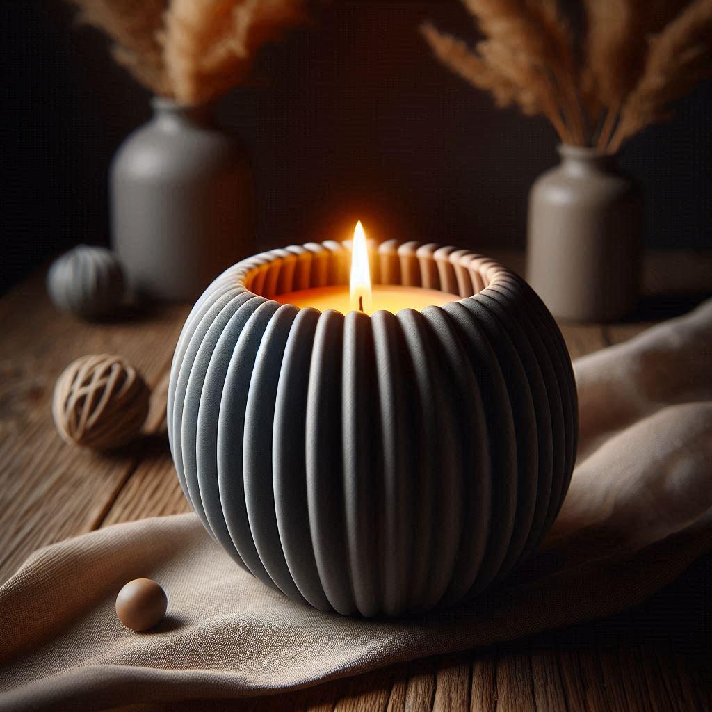 Modern LED Tea Light Holder, Candle Holder in Three Sizes, Minimalist Home Decor, Decorative Table and Shelf Ornament