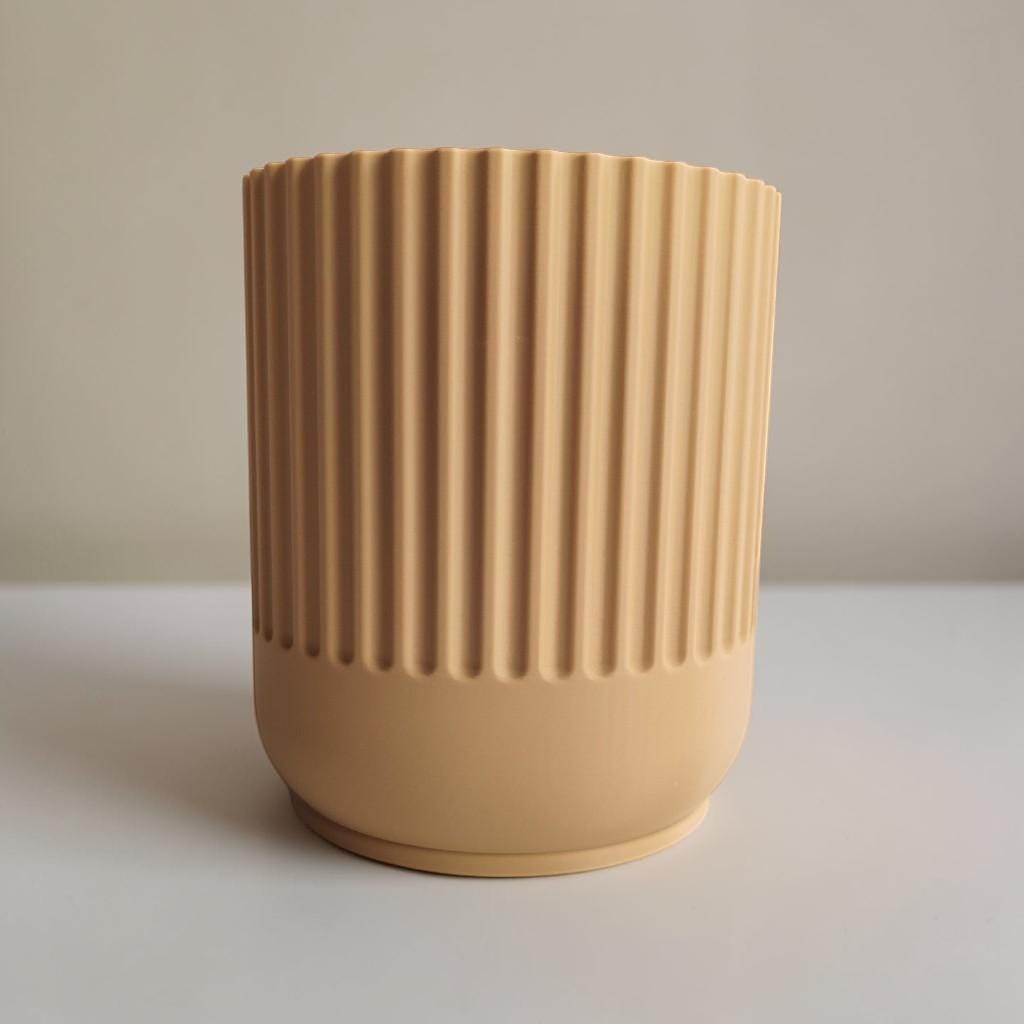 Japandi Kitchen Utensil Holder, 3D Printed PLA Countertop Caddy, Modern Kitchen Organizer