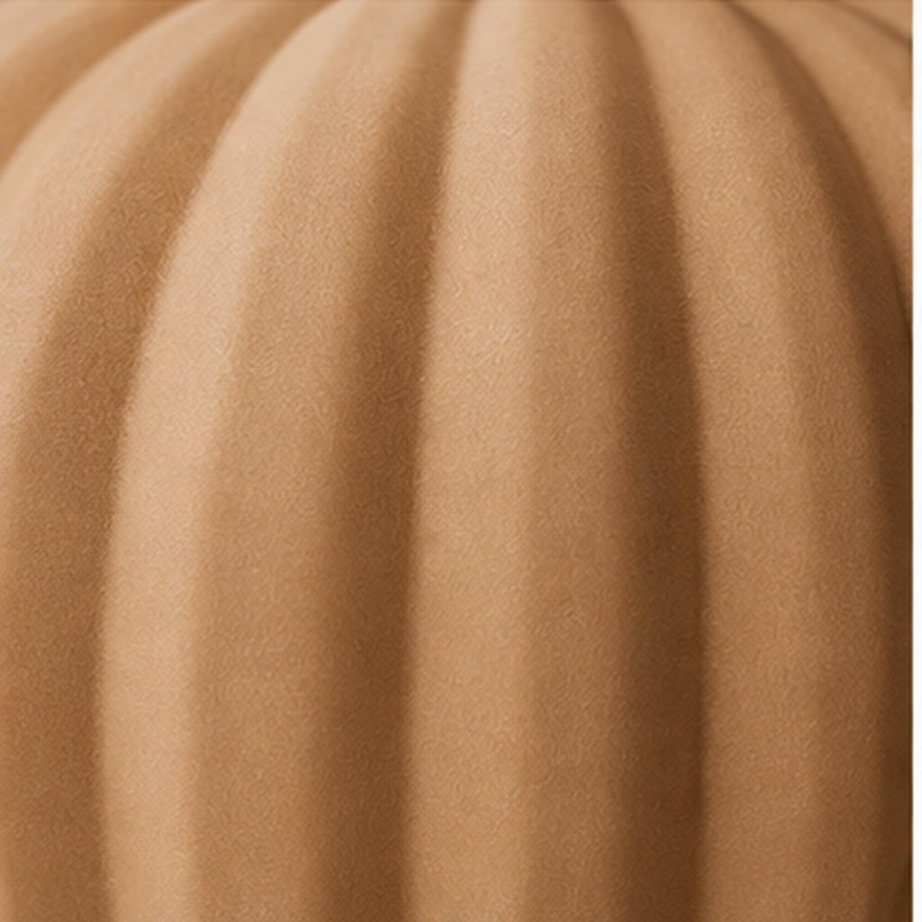 3D Printed Ribbed Pumpkin Decoration, Autumn Shelf Accent, Fall Centrepiece Ornament