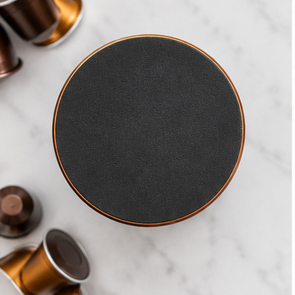 3D Printed Coffee Capsule Holder, Modern Black Pod Storage Stand (Nespresso Compatible)