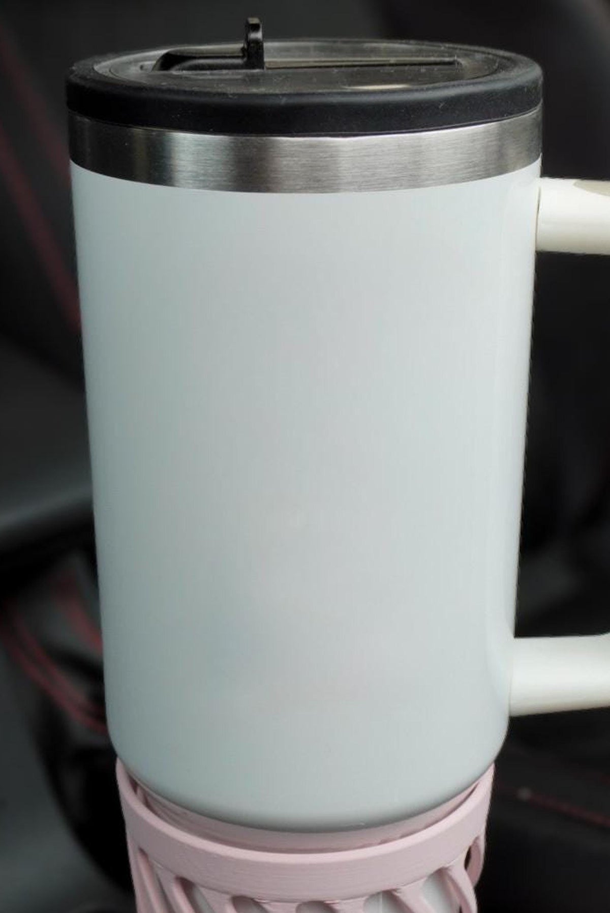 3D Printed Car Cup Holder Extender for Large Tumblers (65-69mm Base)
