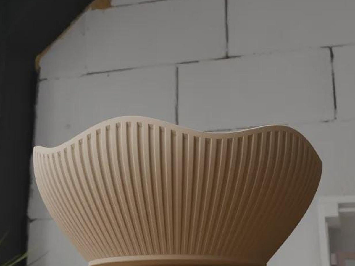 Japandi 3D Printed Fruit Bowl – Minimalist Scandinavian Catchall (Made to Order)