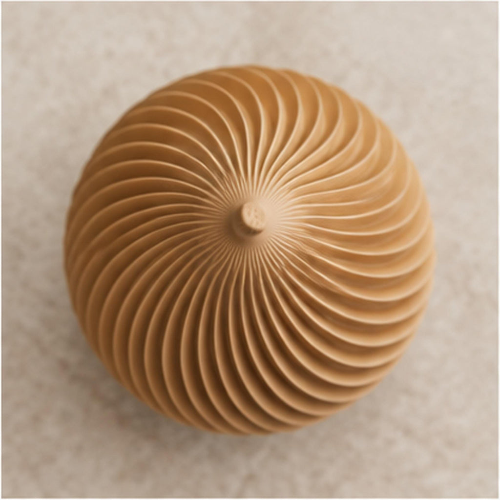 3D Printed Autumn Pear Decoration, Rustic Harvest Shelf Accent (PLA)