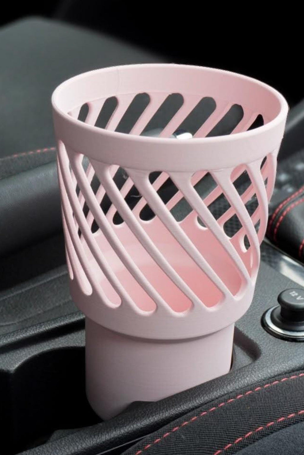 3D Printed Car Cup Holder Extender for Large Tumblers (65-69mm Base)