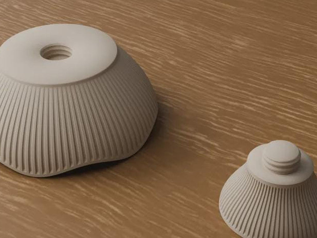 Japandi 3D Printed Fruit Bowl – Minimalist Scandinavian Catchall (Made to Order)