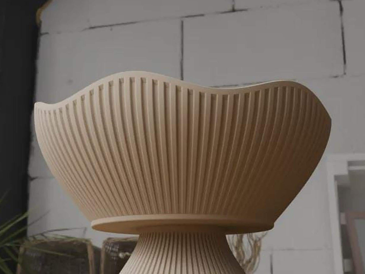 Japandi 3D Printed Fruit Bowl – Minimalist Scandinavian Catchall (Made to Order)